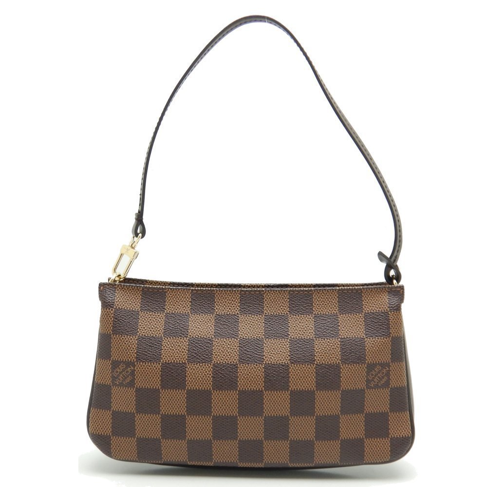 Louis Vuitton Damier Navona Ebene Accessory Pouch Brown